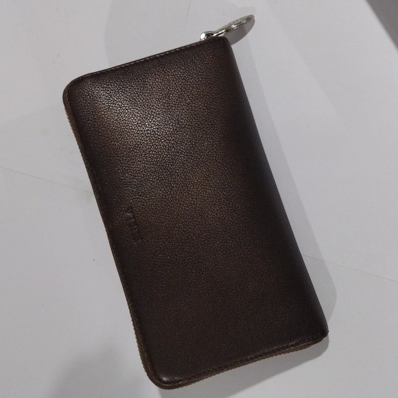 Furla Brown Leather Babylon Zip-Around Long Wallet – Luxury Women’s Wallet - Picture 4 of 17